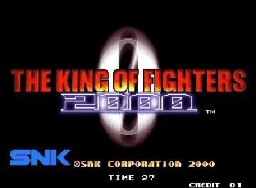 The King of Fighters 2000-MAME 2003